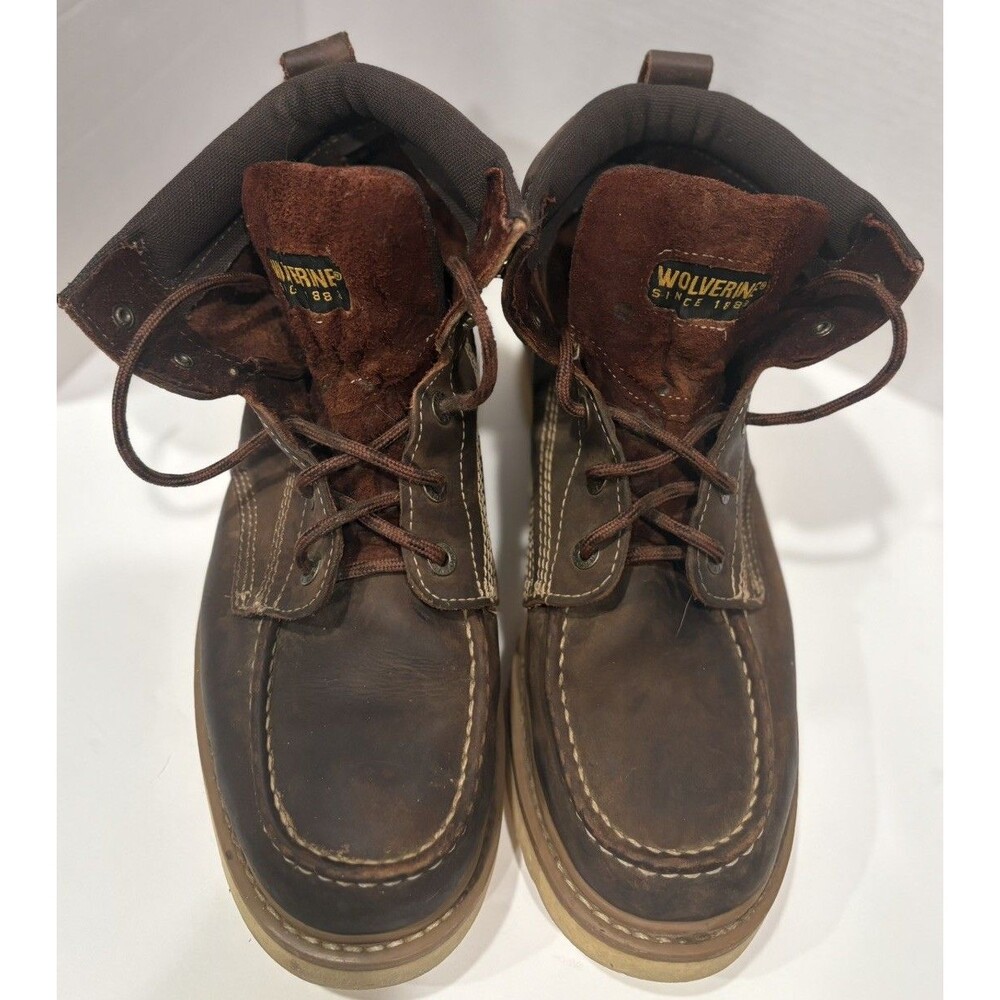 Wolverine Men's Moc Toe Steel Boot size 10